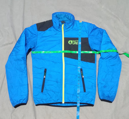 Pict Ure Men Blue Puffer Jacket