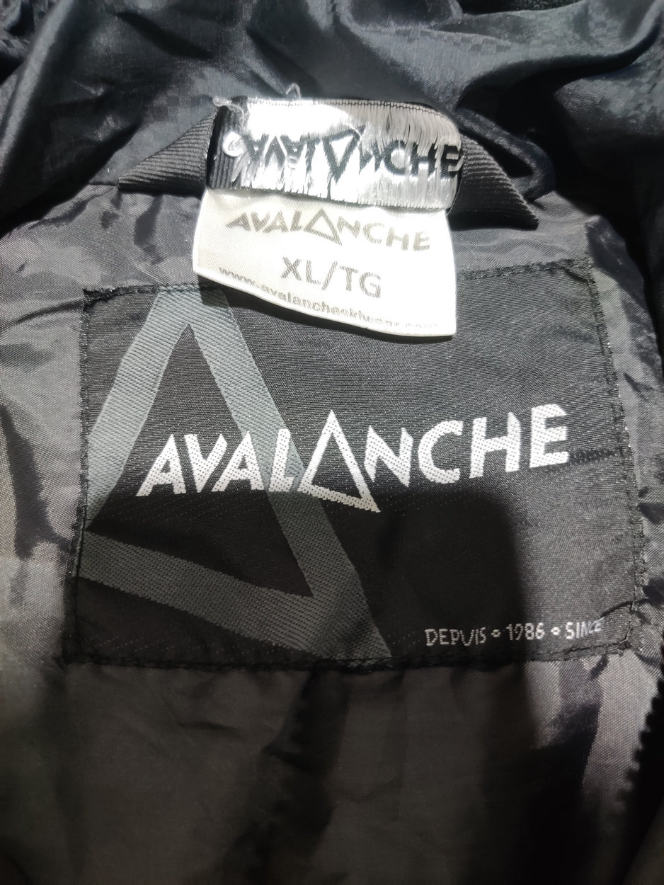 Avalonche Men Black Vest Jacket