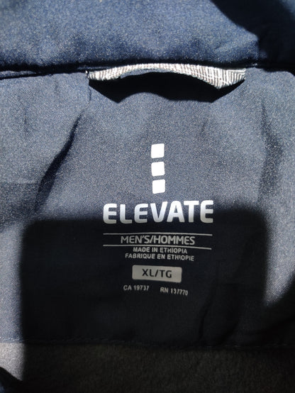 Elevate Men Blue Vest Jacket