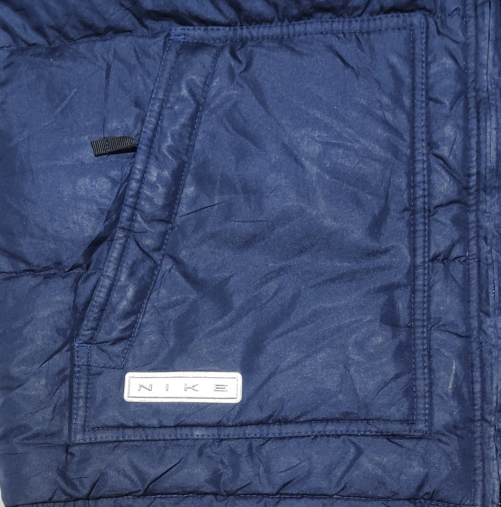 Nike Men Blue Puffer Jacket