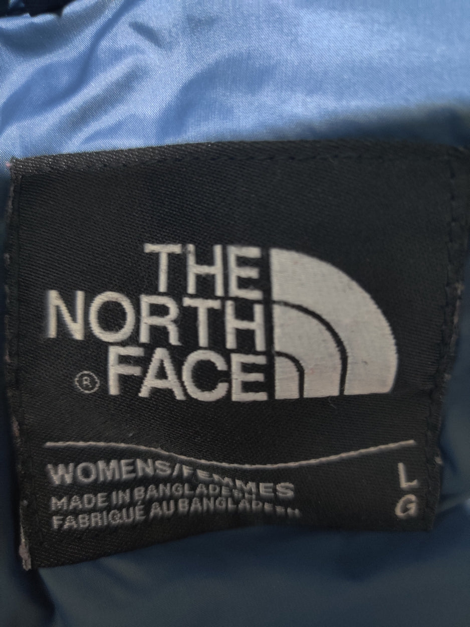 The North Face 700 Fill Women Blue Puffer Jacket