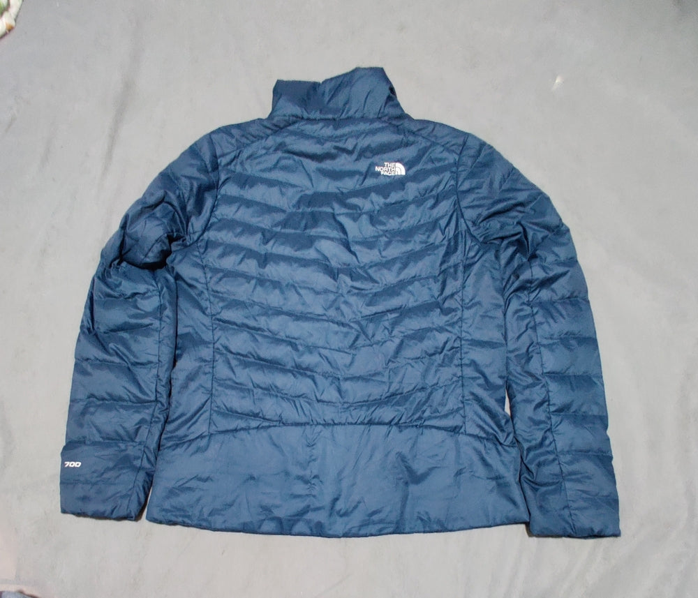 The North Face 700 Fill Women Blue Puffer Jacket