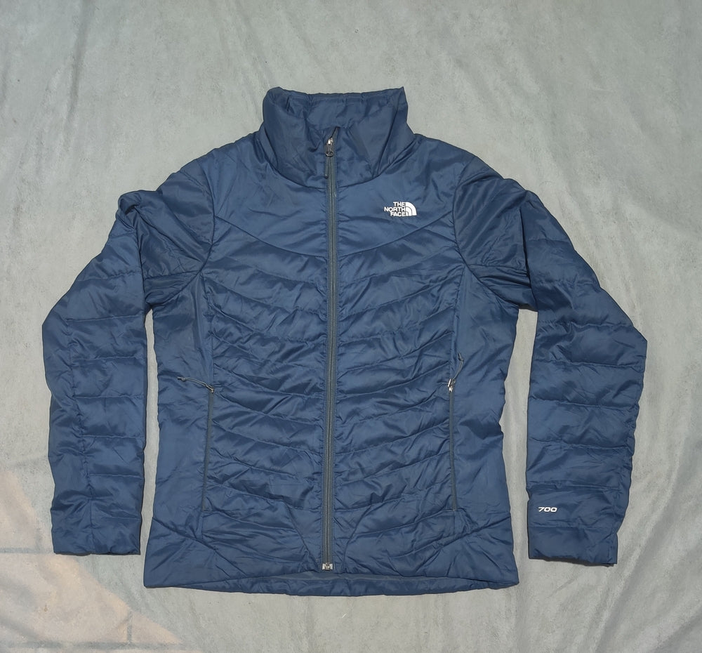 The North Face 700 Fill Women Blue Puffer Jacket