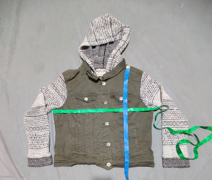 Wall Flower Women Green Cotton Jacket