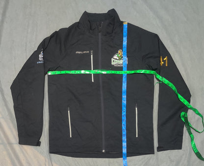 Bauer Men Sport Black Windbreaker