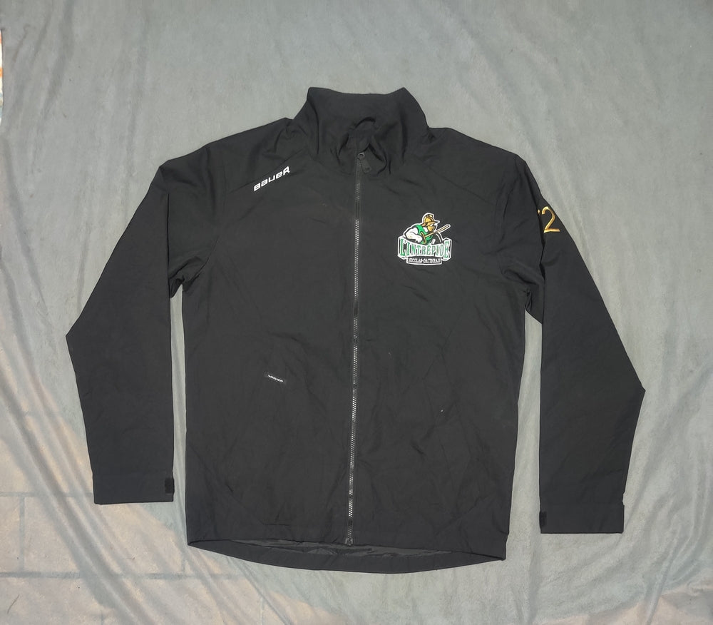 Bauer Men Sport Black Windbreaker