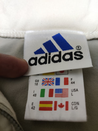 Adidas Women Cream Sweatshirt