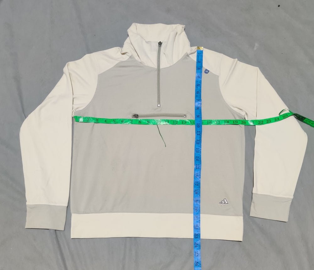 Adidas Women Cream Sweatshirt