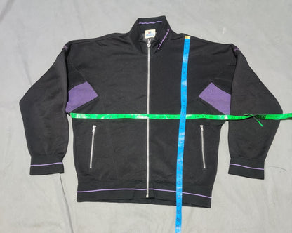Champion Men Sport Black Zipper L