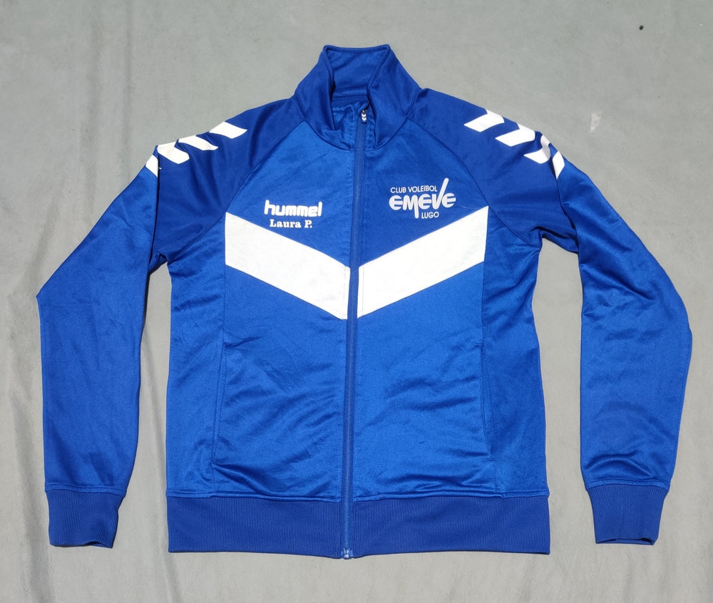 Hummel Men Sport Blue Zipper S