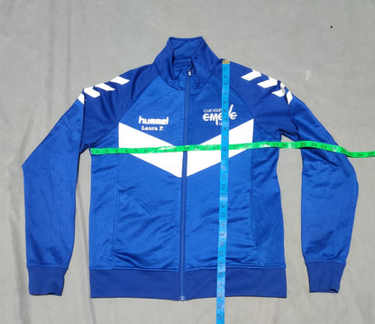 Hummel Men Sport Blue Zipper S