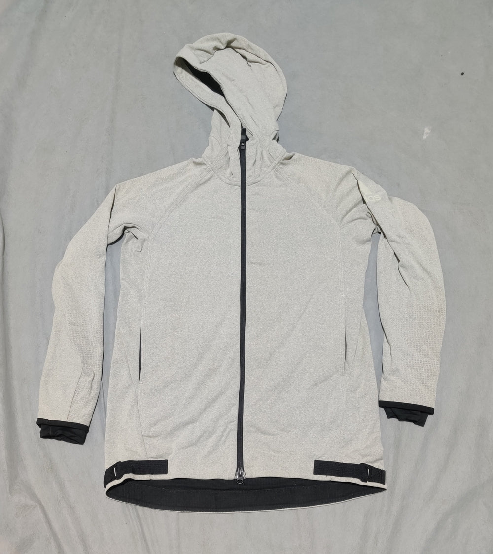 Adidas Men Gray Sport Zipper