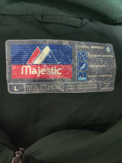 Majestic men green windbreaker, Large, 25–26 in chest — product image 3