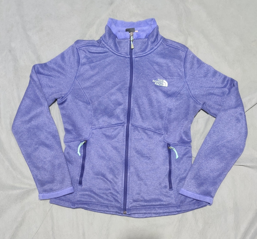 The North Face women purple zipper, Small, 17–18 in chest — product image 2