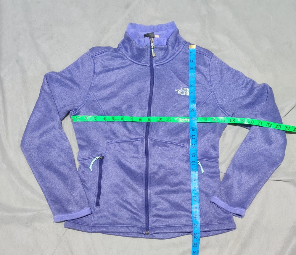 The North Face women purple zipper, Small, 17–18 in chest — product image 4