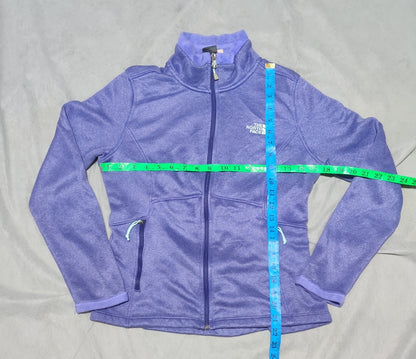 The North Face women purple zipper, Small, 17–18 in chest — product image 4