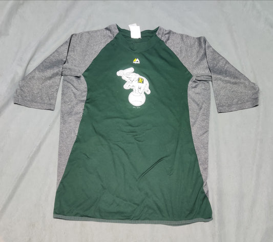 Majestic Men Sport Green Sweatshirt M – Preloved Labels (view 2)