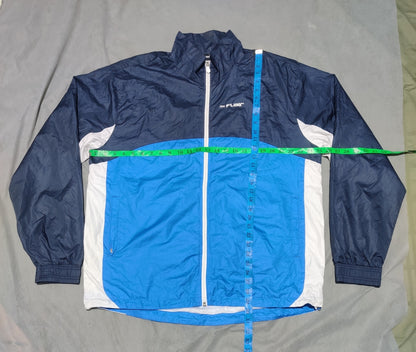 Flair Men Sport Blue Windbreaker XL