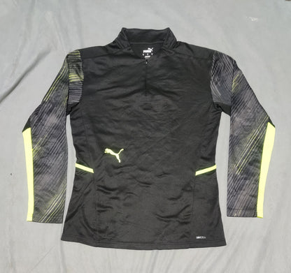 Puma unisex black sweatshirt, Medium, 18–19 in chest — product image 2