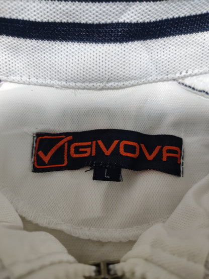 Givova men white zipper, Large, 22–23 in chest — product image 3