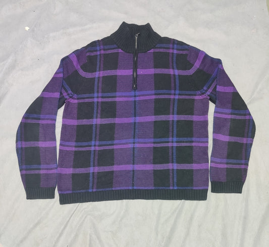 Ralph Lauren Fleece Purple Sweater XL – Preloved Labels (view 2)