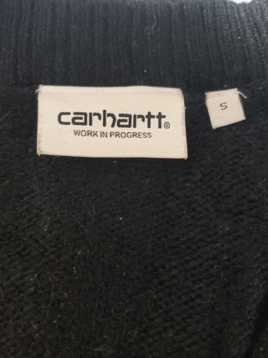 Carhartt Women Cotton Fleece Black Sweater S
