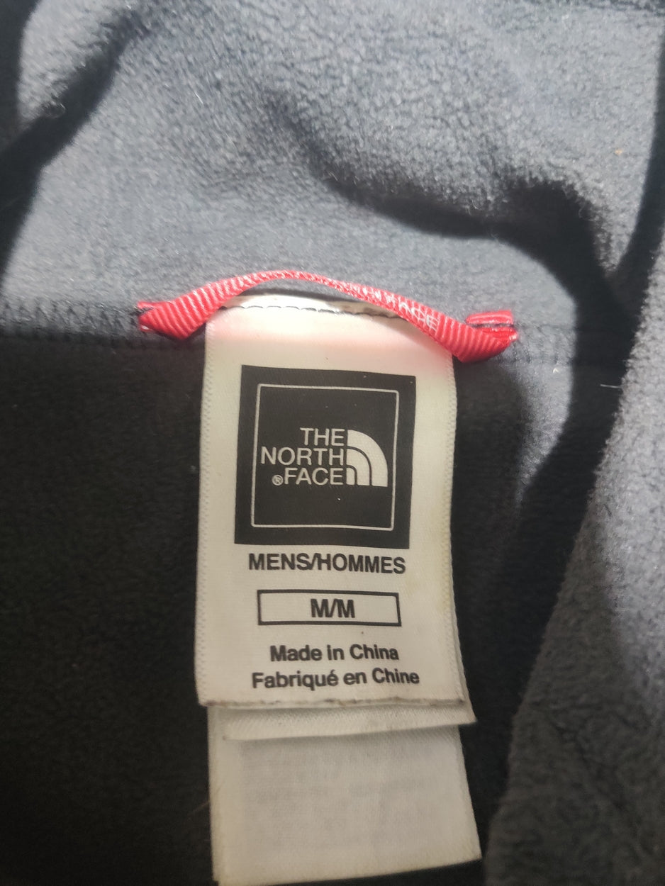 The North Face Men Cotton Fleece Black Sweater M