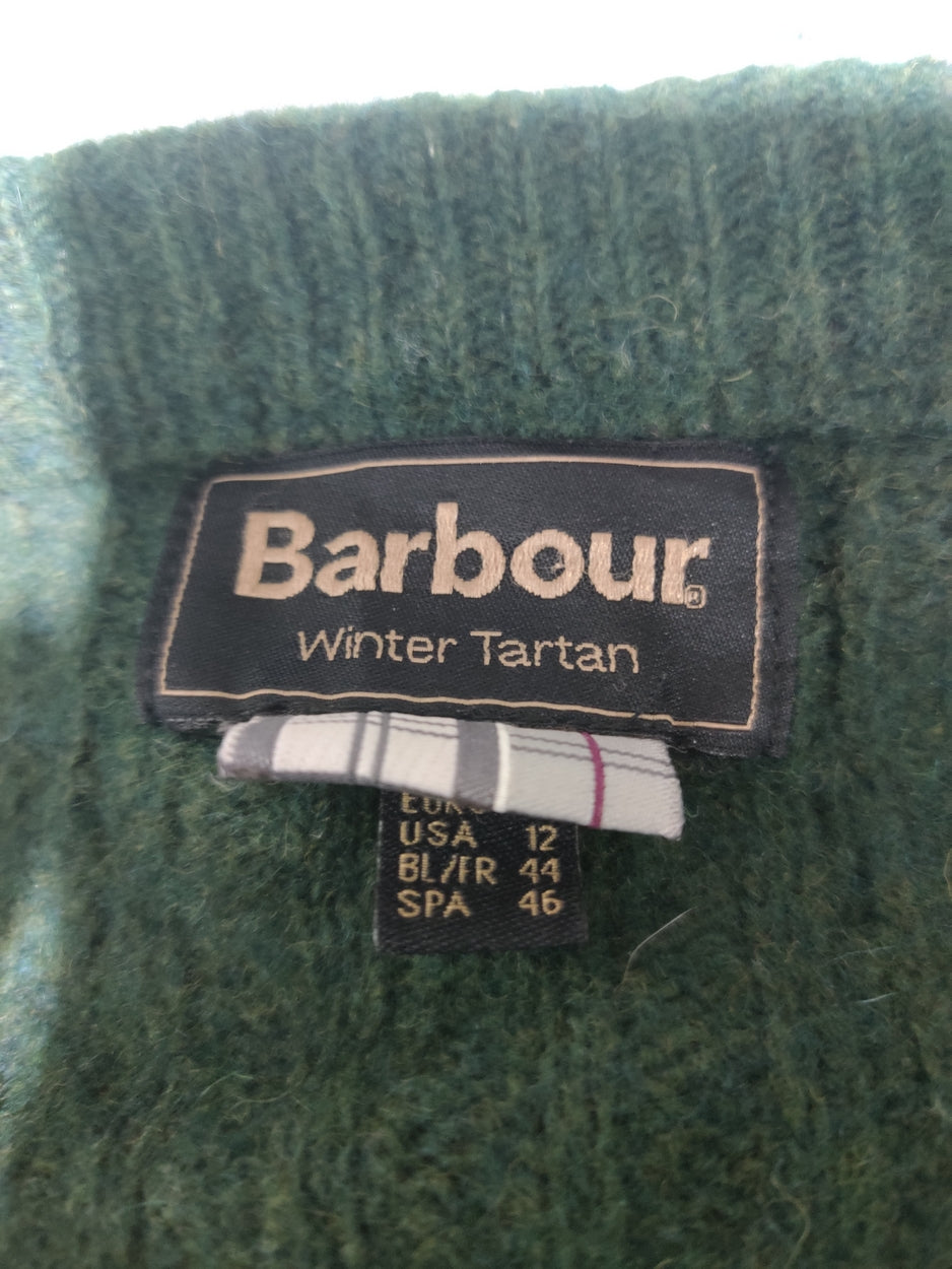 Barbour Women Green Sweater M