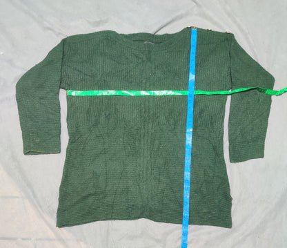 Barbour Women Green Sweater M