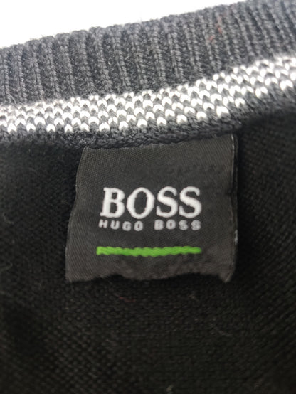Hugo Boss Men Black Sweater 5XL