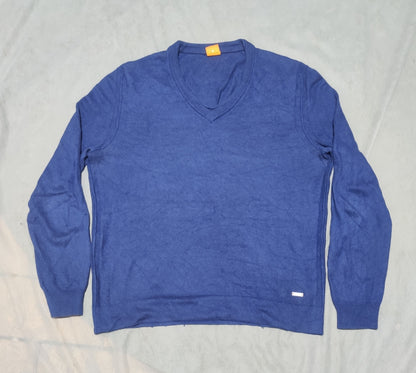 Hugo Boss Men Blue Sweater M