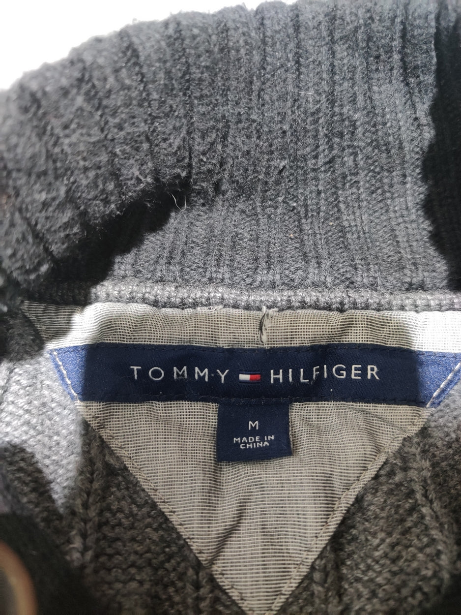 Tommy Hilfiger Men Gray Sweater M