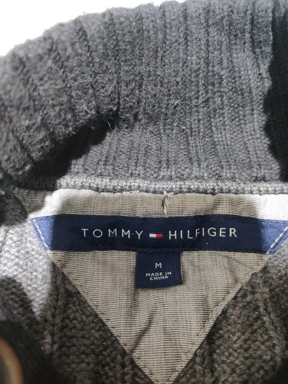 Tommy Hilfiger Men Gray Sweater M