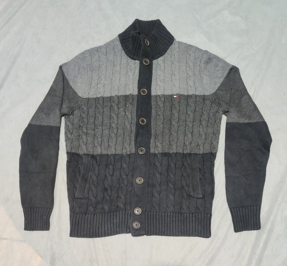 Tommy Hilfiger Men Gray Sweater M