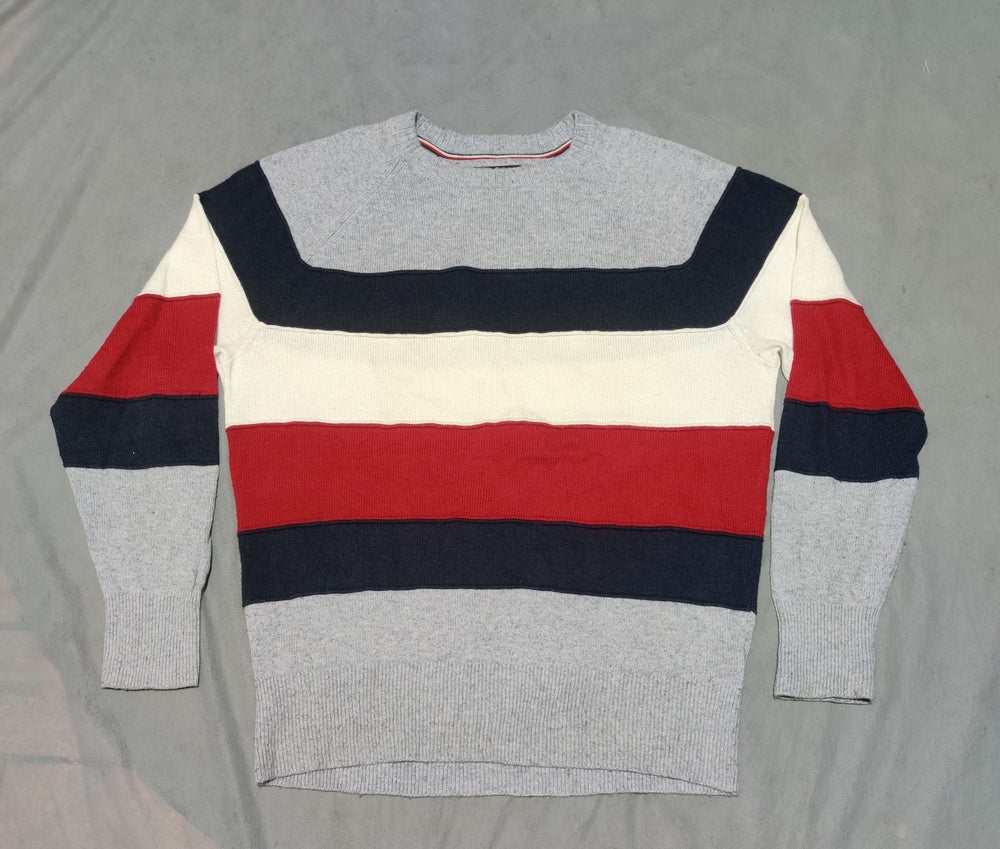 Tommy Hilfiger Men Gray Sweater L