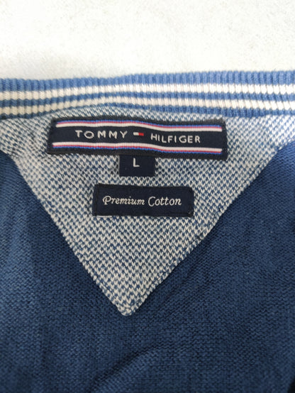 Tommy Hilfiger Men Blue Sweater L
