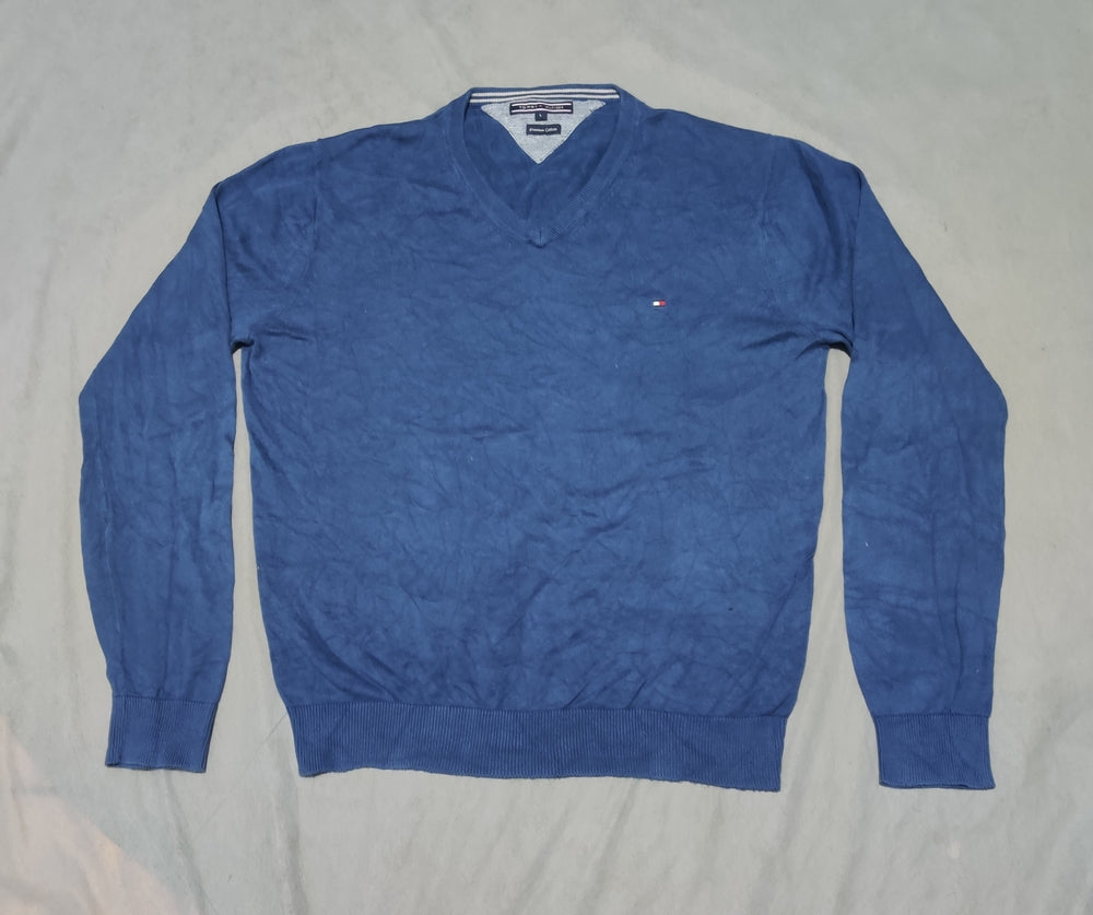Tommy Hilfiger Men Blue Sweater L