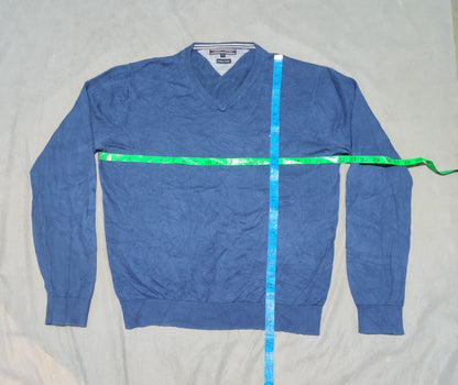 Tommy Hilfiger Men Blue Sweater L