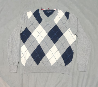 Tommy Hilfiger Men Gray Sweater S
