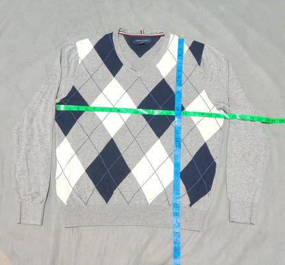 Tommy Hilfiger Men Gray Sweater S