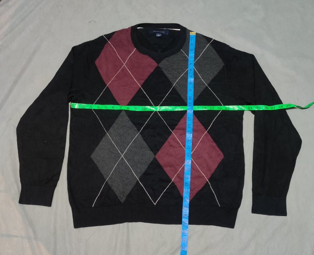 Tommy Hilfiger Men Black Sweater L