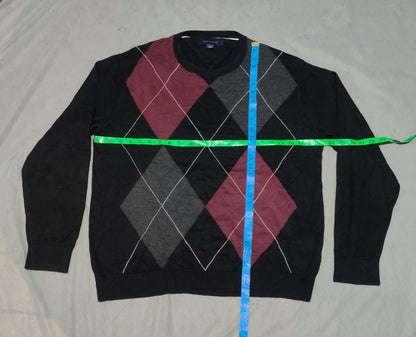 Tommy Hilfiger Men Black Sweater L