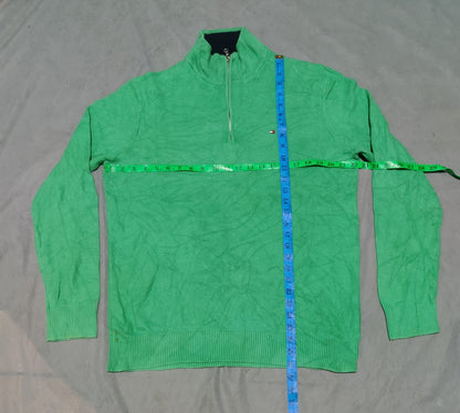 Tommy Hilfiger Men Green Sweater L