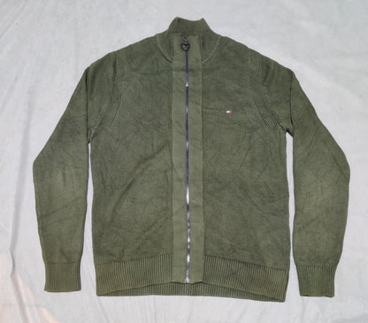 Tommy Hilfiger Men Green Sweater L