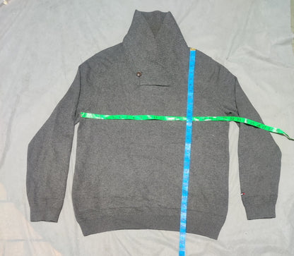 Tommy Hilfiger Men Gray Sweater L