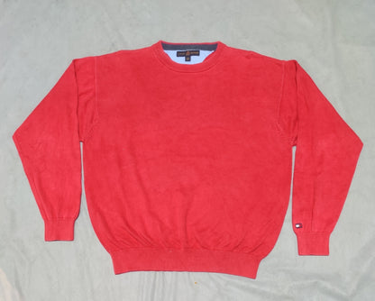 Tommy Hilfiger Men Red Sweater M