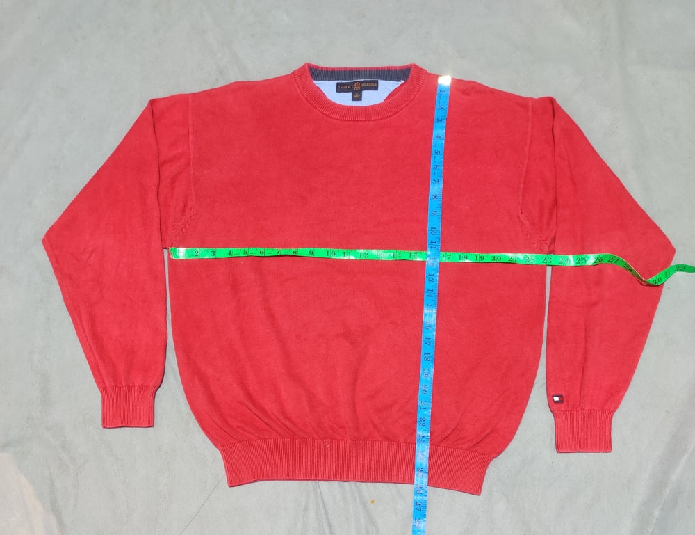 Tommy Hilfiger Men Red Sweater M