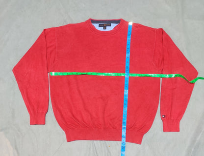 Tommy Hilfiger Men Red Sweater M