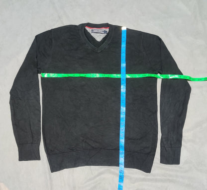Tommy Hilfiger Men Black Sweater M