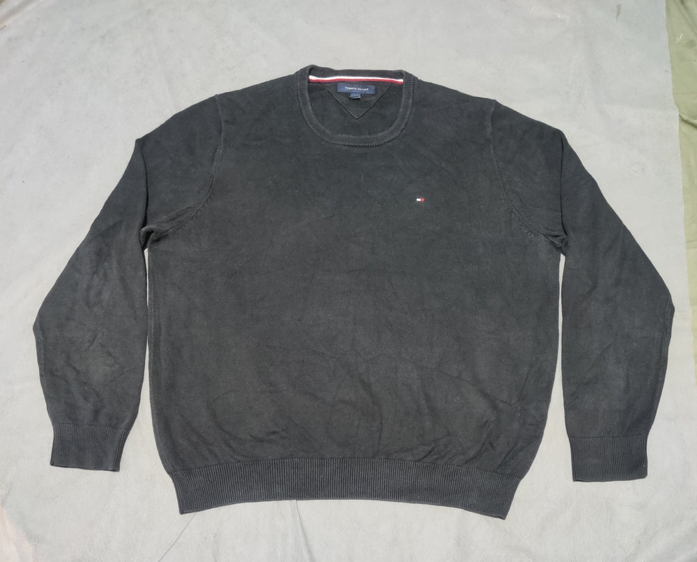 Tommy Hilfiger Men Black Sweater XL
